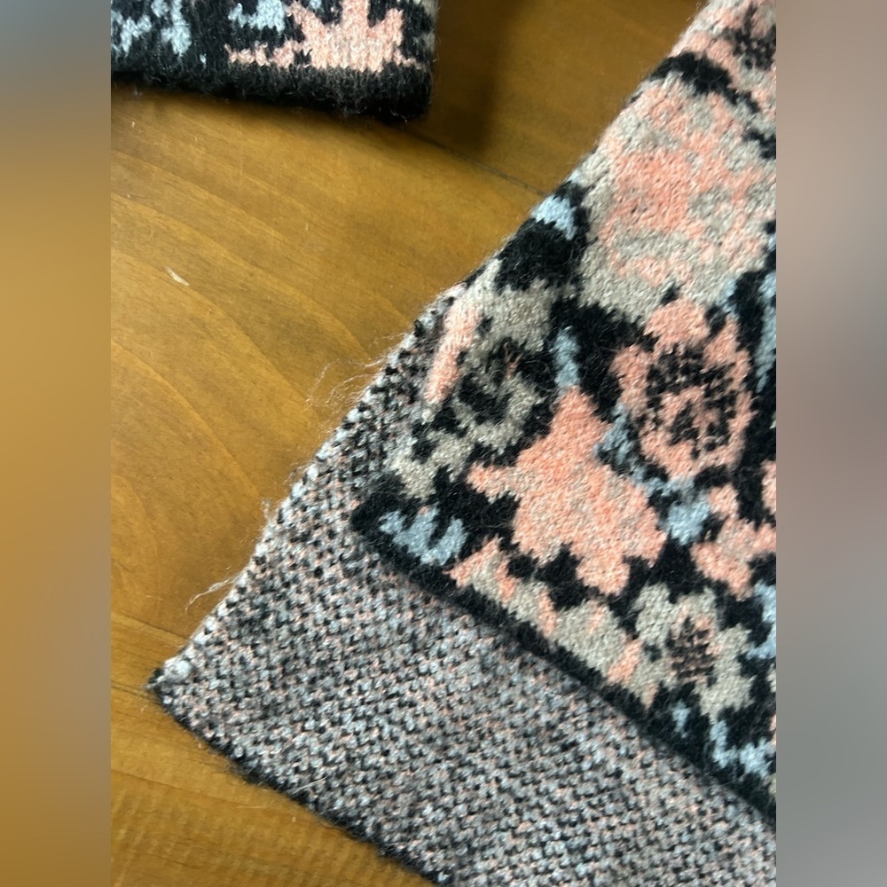 Zara Floral Patterned Mockneck Sweater - Picture 8 of 9